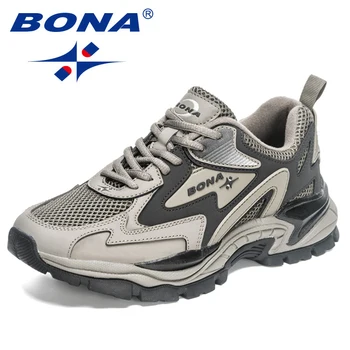 BONA 2023 Noi Designeri Plasă de Funcționare Pantofi Respirabil Formare Pantofi pentru Bărbați Adidași Usoare Non-Alunecare de Tenis, Pantofi de Mers pe jos Om