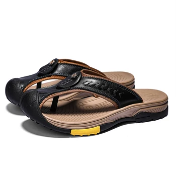 Bărbați flip flop sandale de Vara pantofi de Plaja Barbati de Moda Casual Respirabil pentru Bărbați Papuci de Plajă de Vară în aer liber sandale
