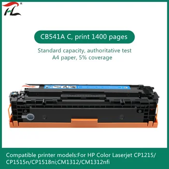 Compatibil Cartuș de Toner CB540A CB540 540A 540 CB541A CB542A CB543A 125A pentru HP Color LaserJet CP1215 CP1515n CP1518ni CM1312