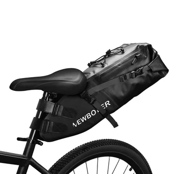 NEWBOLER Oxford Pânză Biciclete Șa Sac Detașabil, rezistent la apa Afara Ciclism Depozitare Desagă Instrument Husă Galben 10L