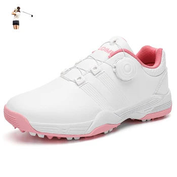 Noua Modă pentru Femei Golf Pantofi Sport Femei Profesionist de Golf, Adidași Non-alunecare de Iarbă Pantofi de Mers pe jos jucătoare de Golf Pantofi