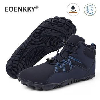 Unisex Impermeabil anti-alunecare, rezistent la Uzura de Iarnă Caldă Pantofi de Catifea Camping, Alpinism, Schi, Vânătoare, Pescuit Mărfuri de Muncă Pantofi de Zăpadă