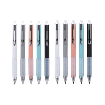10BUC Pix Mediu de Lucru Pen-ul cu Super-Soft Grip Minge Stilou pentru Barbati Femei Retractabil Birou Pen