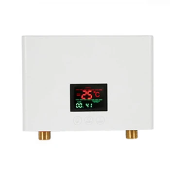 110V 220V Apa Incalzitor de Perete Bucatarie Montat boiler Electric LCD de Afișare a Temperaturii Alb UE Plug