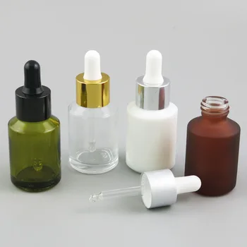12 x 30ml Buna/Verde Mat Clar Maro Sticla de E-lichid, Sticle cu Picurator Ulei Esențial Chimice, Recipiente Cosmetice