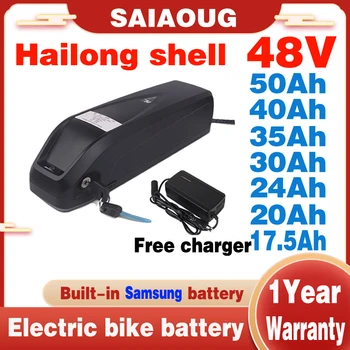 18650 Baterie 48V Original Hailong Bafang MAX Vehicul Electric Acumulator 13S5P 48V 30AH 500W 750W 1000W, 1500W BBS02 BBS03