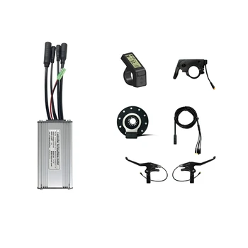 1Set Biciclete Electrice Scuter Electric Kit LCD4 de Afișare Undă Sinusoidală Controller 36/48V 750W