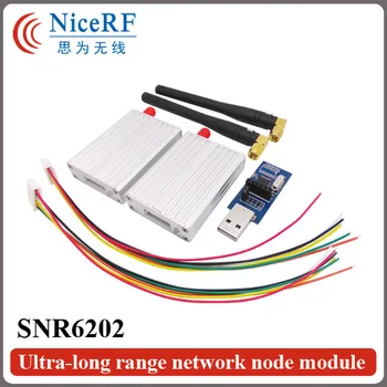 2 buc/pachet 2W 470MHz Interfata RS485 5km Ultra-lung Rrange de Emisie-recepție Wireless Module SNR6202