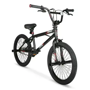 20. Băieții Spinner BMX Biciclete Copii, Biciclete Negre Absorbție de Șoc Puternic Capacitatea portantă Portabil, Confortabil, Durabil Sta