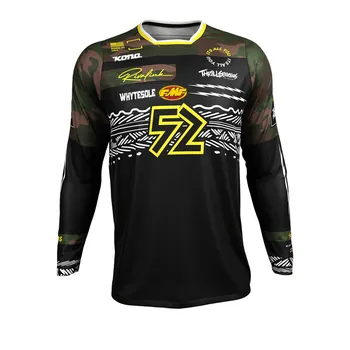 2022 echipa de enduro tricou de biciclete motocross Tricou personalizat dh mx alpin jersey viteza de Biciclete mtb Jersey BMX sportwear ciclism jersey