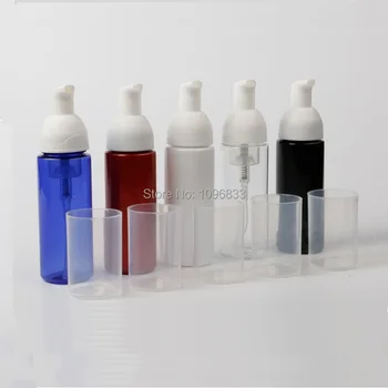 25PCS/Lot 50ML de Plastic cu Bule de Spumare Sticlă Goală Spuma de Ambalare Spumă de Sticlă Ambalaje Cosmetice Sticlă Albă Transparentă