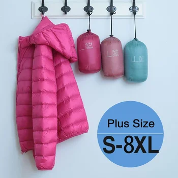 26 Culori De Brand Femei Jachete 2023 Nouă Primăvară De Iarnă Alb Rață Jos Cald Ultra Usoare Packable Puffer Haine De Sex Feminin Parka