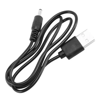 3.5 mm x 1.3 mm Negru Cablu USB Duce Incarcator Cablu de Alimentare