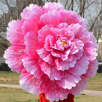 70cm Retro Chineză Bujor Floare Umbrela pentru Copii Copii, spectacol de Dans elemente de Recuzită, Decor Nunta 5pcs