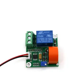 AC Curent Senzor de Detectare Modul 0-5A DC 24V-12V 5V Comutare Traductor de Ieșire Digitală cu Test de Sârmă