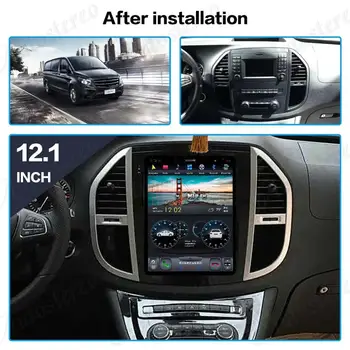 Android 10 Pentru Mercedes-Benz Vito 2016 - 2019 Radio Auto Multimedia Player Video de Navigare GPS 2 Din Receptor Stereo Unitate DSP