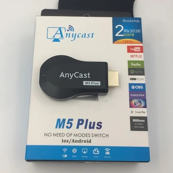 Anycast Hdmi Dongle M11plus M9 G2 M2 TV StickAnyCast M100 HDMI WiFi Display Tv Dongle Dual Core H. 265 Decodor 4K HD Ieșire Tv St