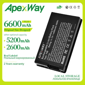 ApexWay A32-A80 baterie Laptop pentru Asus F80 N60 X82 N60D X82C F80s F81 X82L F81E X82Q X82S F83 X85 X85E F83E F83S x88 borna F83T X 61