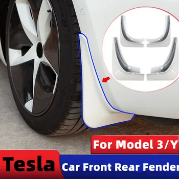 Apărători De Noroi Pentru Tesla Model 3 Model Y 2022 Styling Auto Nu Burghiu Fata Aripa Spate Apărătoare De Noroi Tesla Model Y 2023 Accesorii Auto