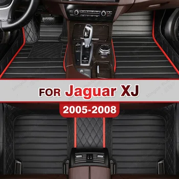 Auto covorase pentru Jaguar XJ 2005 2006 2007 2008 auto Personalizate picior Tampoane de automobile covor de acoperire