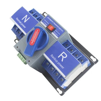 Automatic Transfer Switch 4P 63A Automata Dual de Putere Comutator de Transfer Cu Electromecanic de Blocare de Protecție 220V Accesorii