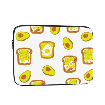 Avocado Pâine Prăjită 12 13 15 17 Inch Laptop Maneca Cazul Notebook Bag Caz Avocado Iubitor De Rezistent La Șocuri Caz Sac