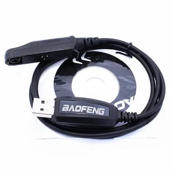 Baofeng UV-9R Plus Pro Impermeabil Radio USB Cablu de Programare w/ CD Driver pentru UV9R Plus EPOCA BF-A58 BF-9700 GT-3WP Walkie Talkie