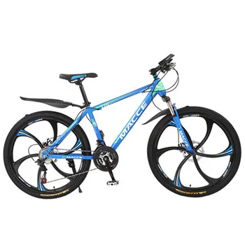 Bicicleta De Munte 24/26 Inch Din Oțel Carbon De Înaltă Cadru Dual Frane Pe Disc