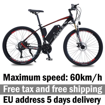 Biciclete electrice cu Baterie de Litiu pentru Bărbați, MTB Bike Putere, 27, 48V, 500W, 13Ah, Transport Gratuit
