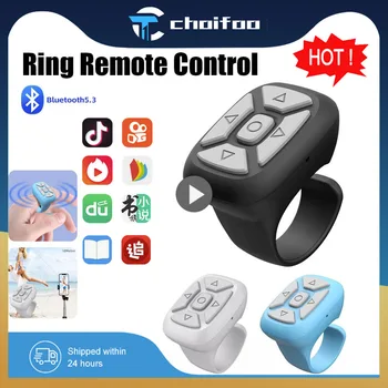 Bluetooth-compatibil Degetului Video Controller Pagina Flipping Dispozitivul Pentru Scurt Video de Telefon Mobil de Control de la Distanță Inel Controller