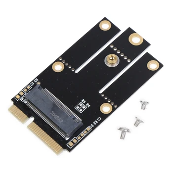 Card Mini PCIE pentru .2 Adaptor WIFI pentru PC Desktop Conector M2 unitati solid state la Mini Pci-e placa Wlan