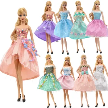 Cele mai recente Rochii Casual Fusta de Moda Haine Handmade, Haine Potrivite pentru 30cm Papusa Barbie Accesorii Jucării pentru Copii 12