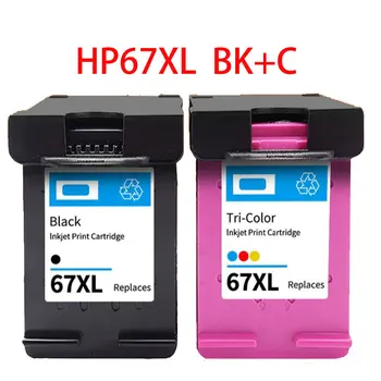 Compatibil Cartuș de Cerneală Pentru HP67 67XL 67XXL INVIDIE 6058 6066 6067 6069 6072 6075 6078 Printer
