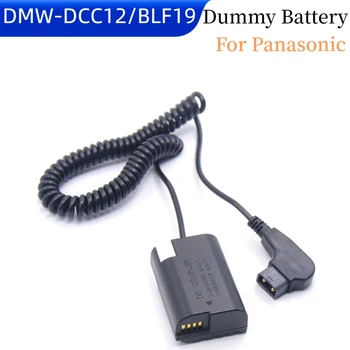 D-Atingeți pentru a DC Coupler DCC12 cu arc Cablu pentru Lumix DMC-GH3 GH4 GH5 GH6L DC-S5K G9 Camera DMW-BLF19 Dummy Baterie Full Decodat