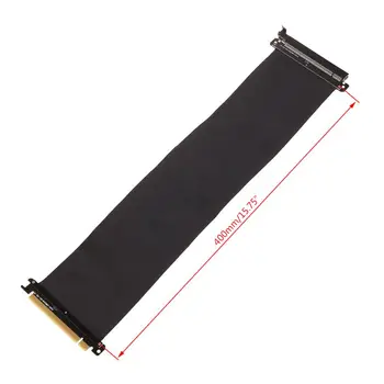 De mare Viteză PC plăci Grafice PCI EXPRESS 3.0 16x Flexibil Cablu Conector Riser Card de Extensie Port Adaptor pentru GPU