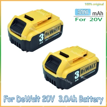 Dewalt DCB200 3000mAh 20V MAX Acumulator de schimb pentru Dewalt 20V/18V Baterii DCB184 DCB182 DCB180 DCB181 DCB182 DCB201 DCB204