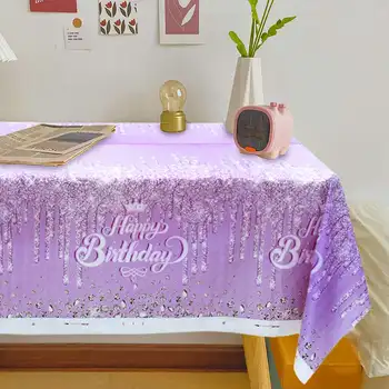 Diamant Roz Fericit Ziua De Naștere Petrecere Copil De Dus Decoratiuni Fete De Masa Banner Tacamuri Fete Adult Cabină De Duș De Mireasă Consumabile