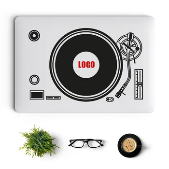 DJ Turntable Vinil Laptop Autocolante pentru Macbook Pro 14 16 Air Retina 13 15 Inch Mac Piele HP Notebook Decal Muzician Record Player