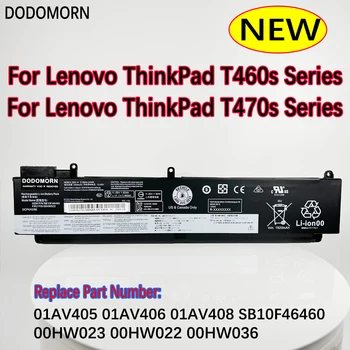 DODOMORN Noi 00HW023 00HW022 00HW036 Bateriei Pentru Lenovo ThinkPad T460S T470S Serie 01AV405 01AV406 01AV408 SB10F46460 În Stoc