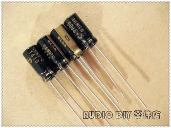 ELECYINGFO ELNA Aur Negru SILMIC II 4,7 uF 50V4.7uF Audio Condensator Electrolitic