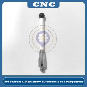 FIERBINTE CNC M4 Ceramica Universal Sonda înlocui Renishaw Trei coordonate Tijă Ceramică ruby Stylus Sonda M4-C5706 MMP25 CF-38 6.0 mm