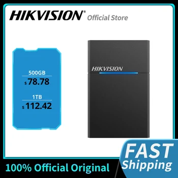 HIKVISION Elite 7 500GB, 1TB SSD Portabil Hard disk Extern USB3.2 Gen2 Tip C 1060MB/s Extern Solid state Disk Pentru Laptop