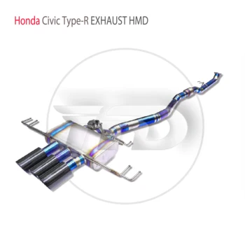 HMD Aliaj de Titan Sistemul de Evacuare Supapa de Performanță Catback este Potrivit Pentru toate modelele Honda Civic Type-R de Eșapament Pentru Autoturisme