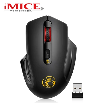 Imice Wireless Mouse de Calculator Mause Ergonomic 2.4 G Mouse USB Tăcut Optice 2000DPI Mouse Wireless Pentru Laptop Calculator Pc Soareci