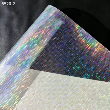 Imprimat Transparent PVC Holografic Faux din Piele Foi pentru Acasă Decorare Accesorii Genți de mână Umbrele de soare Cercei DIY Artizanat