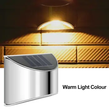 LED-uri în aer liber Lumina Solara din Otel Inoxidabil Shell Impermeabil în aer liber Bec USB LED Lumini de Urgență Pentru Terasa Veranda, Gradina Curte J9B3