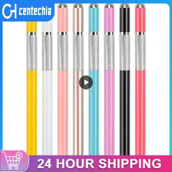 Lumina Albastru Dual-cap Stylus Durabil de Aspirație Pen Pictura Biroul Cap Dublu Desen Capacitate Stilou Touch Pen Pictura