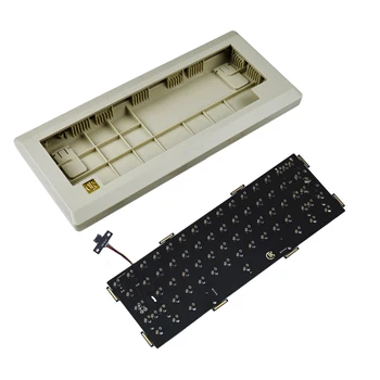 M0110 D0110 Retro Lipit pe PCB ANSI ISO Garnitura Tastatură Mecanică Kit PRIN FIOLĂ Tip C Detasabila PCB Caz de Plastic FR4 Placa