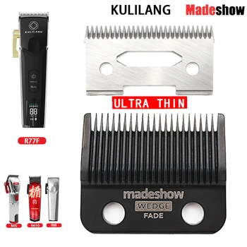 Madeshow Kulilang M5(F) M10 R66 R77F Pană se Estompeze Lame de Tuns Ultra Subtire Lama de Tuns Înlocuire Original, Capul de Tăiere