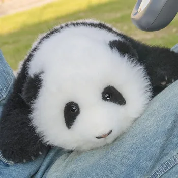 Masă Dulce De Decorare Botez Pentru Acasă Safari Petrecere De Aniversare, Cadouri De Lux, Animale De Blană De Oaie 3 Luni Simulat Panda